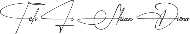 Teh Li Shian Diona signature